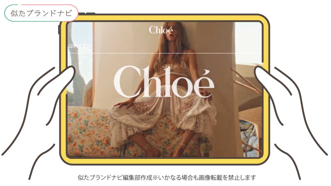 レッドヴァレンティノと似てるブランドのchloe