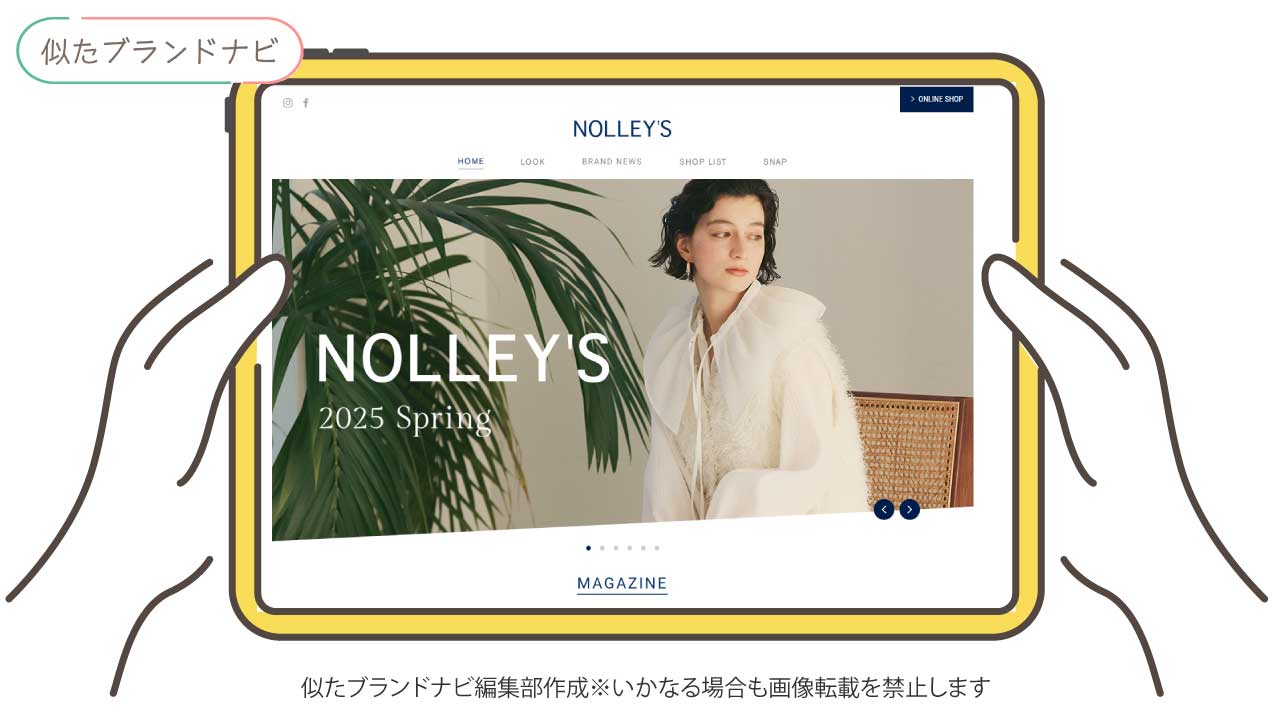 アナイと似たブランドの NOLLEY’S