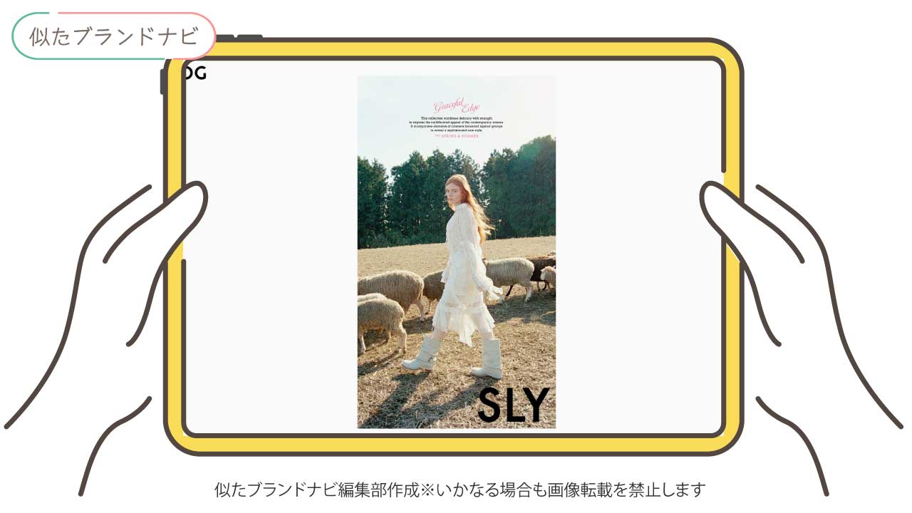 グラムリップスに似たブランドのSLY